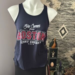 Kenny Chesney 2015 She Comes From Boston Concert Tank Top